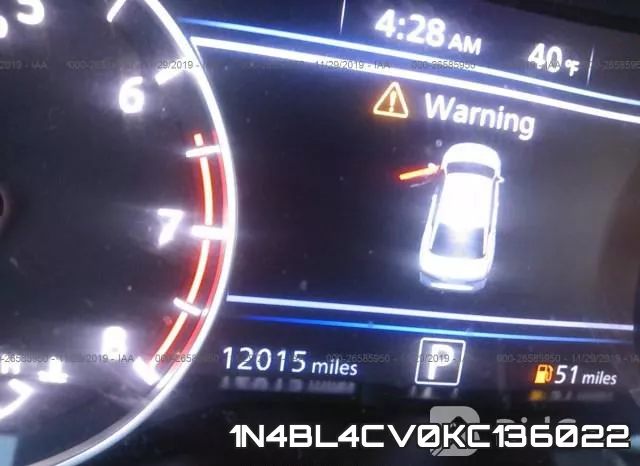 1N4BL4CV0KC136022 фото 5