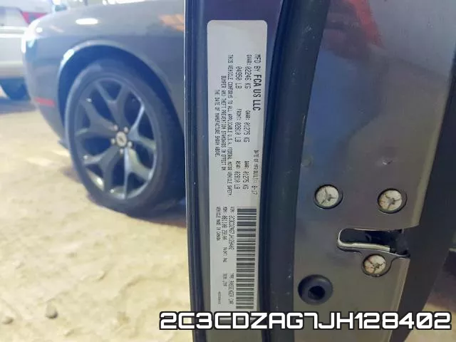 2C3CDZAG7JH128402 фото 2