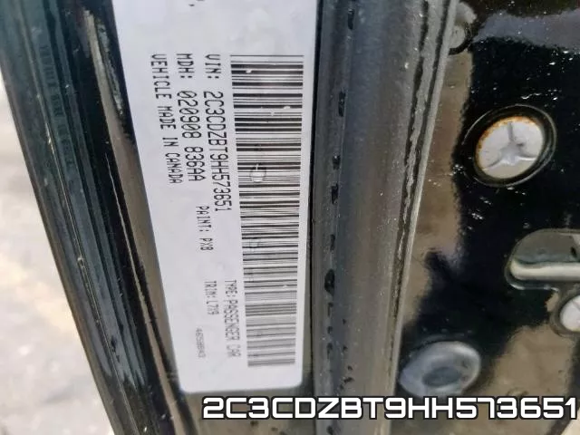 2C3CDZBT9HH573651 фото 2