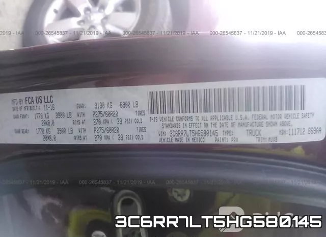 3C6RR7LT5HG580145 фото 10