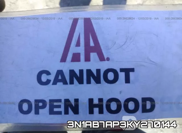 3N1AB7AP3KY270144 фото 2