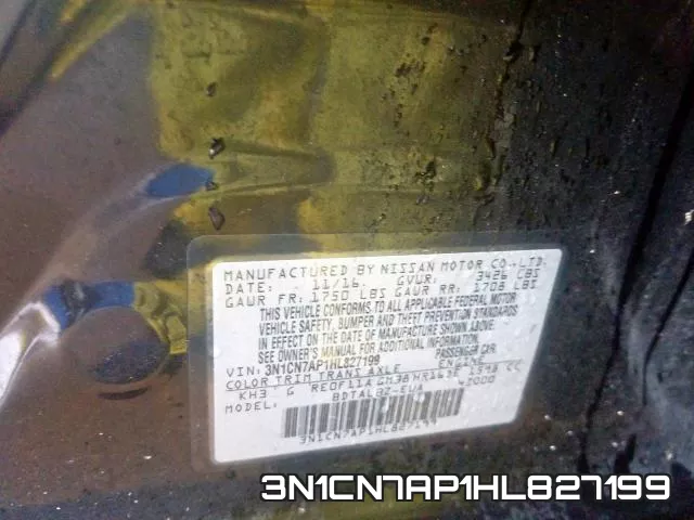 3N1CN7AP1HL827199 фото 2