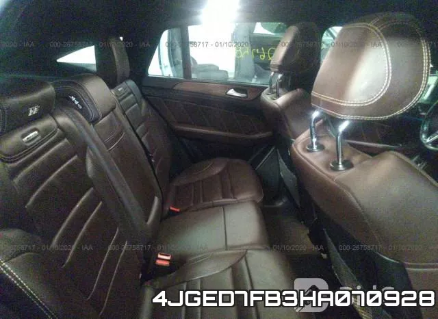 4JGED7FB3HA070928 фото 8