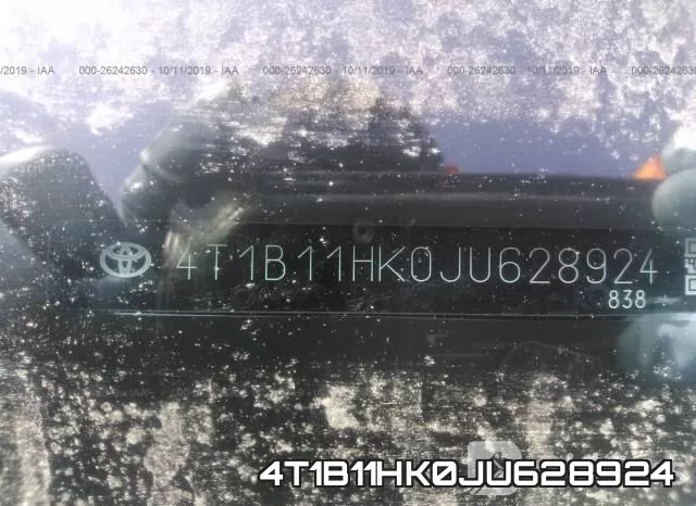 4T1B11HK0JU628924 фото 10
