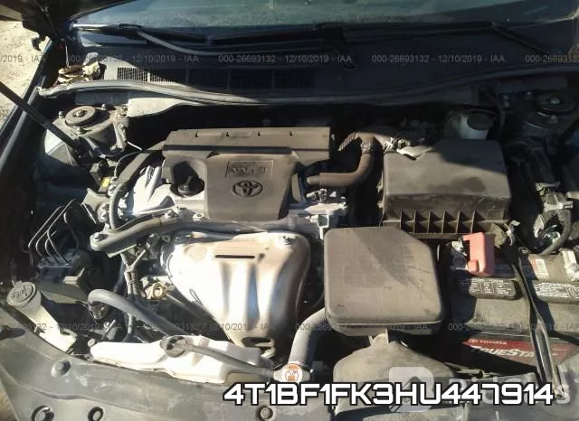 4T1BF1FK3HU447914 фото 2