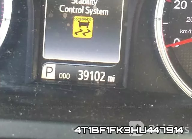 4T1BF1FK3HU447914 фото 8