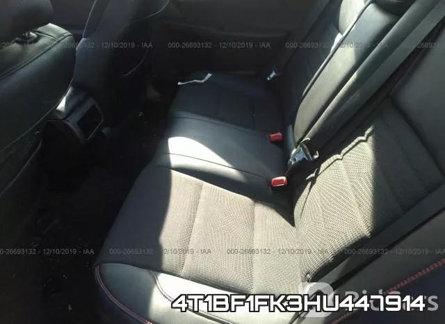 4T1BF1FK3HU447914 фото 9