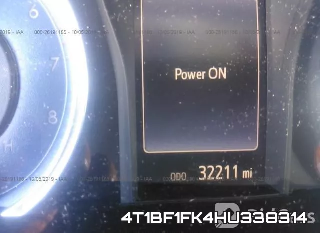 4T1BF1FK4HU338314 фото 8