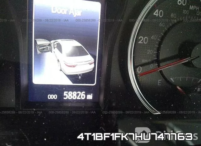 4T1BF1FK7HU747763 фото 7