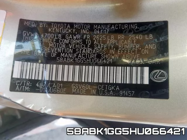 58ABK1GG5HU066421 фото 2