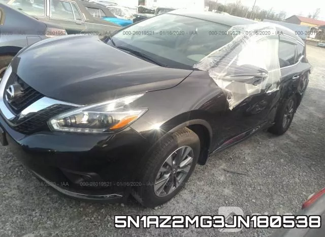 5N1AZ2MG3JN180538 фото 3