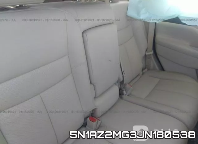 5N1AZ2MG3JN180538 фото 8