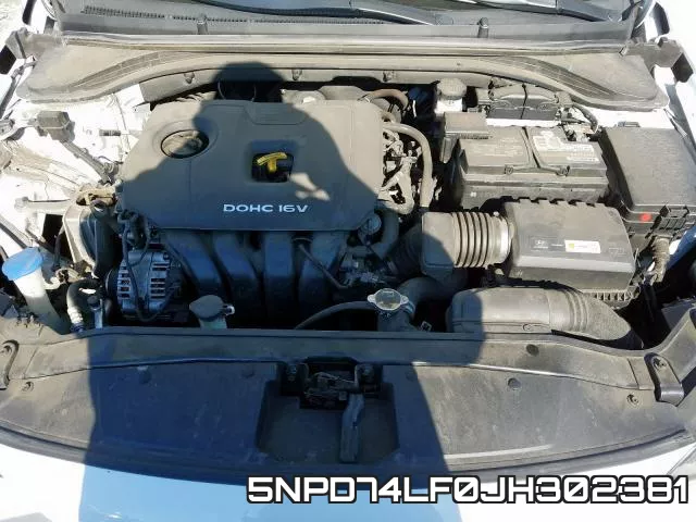 5NPD74LF0JH302381 фото 5