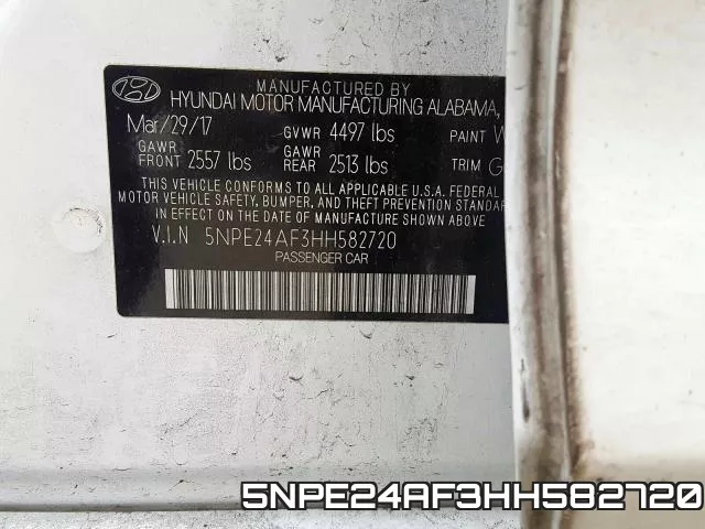 5NPE24AF3HH582720 фото 2