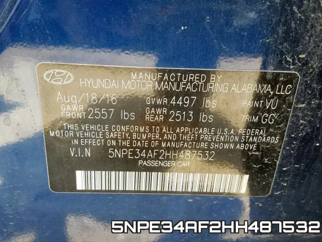 5NPE34AF2HH487532 фото 2