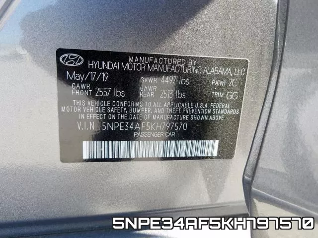 5NPE34AF5KH797570 фото 2