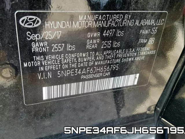 5NPE34AF6JH656795 фото 2