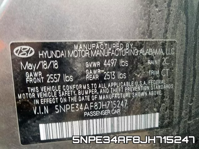 5NPE34AF8JH715247 фото 2