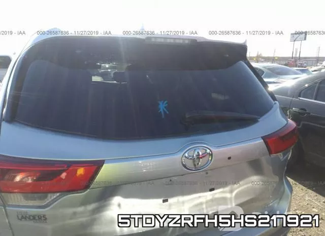 5TDYZRFH5HS217921 фото 8