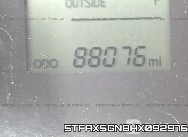 5TFAX5GN8HX092976 фото 8