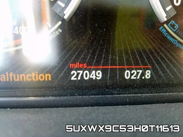 5UXWX9C53H0T11613 фото 8