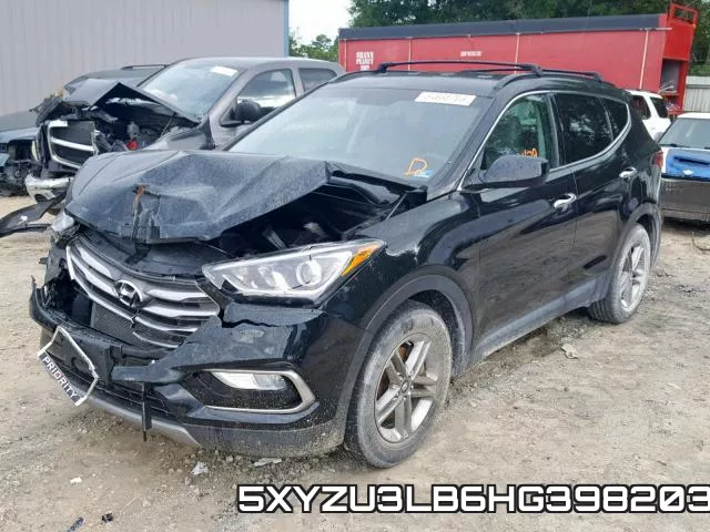 5XYZU3LB6HG398203 фото 3
