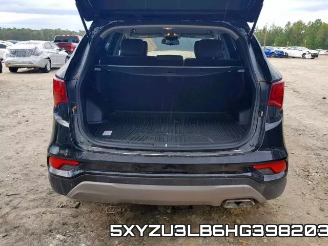 5XYZU3LB6HG398203 фото 8