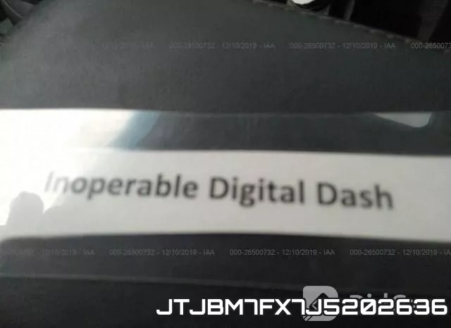 JTJBM7FX7J5202636 фото 8