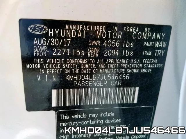 KMHD04LB7JU546466 фото 2