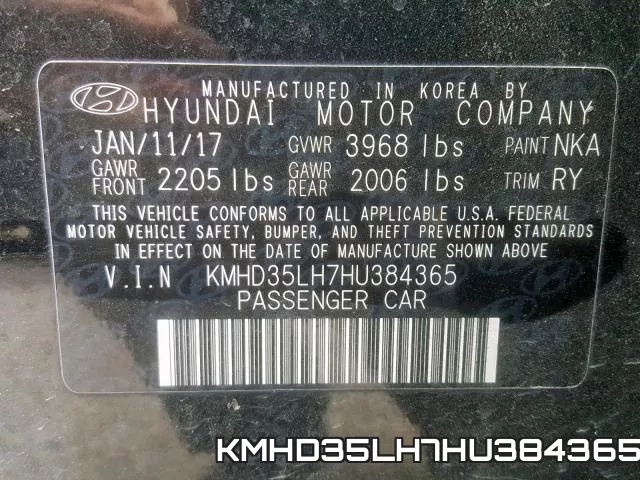 KMHD35LH7HU384365 фото 2