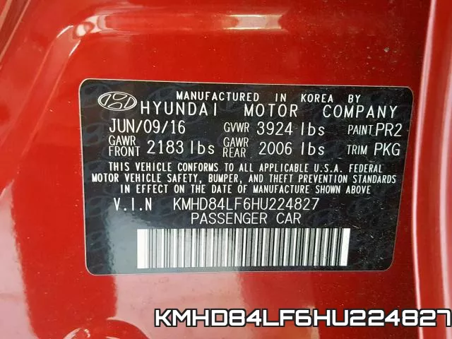 KMHD84LF6HU224827 фото 2