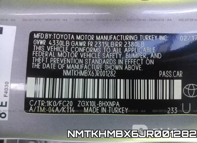 NMTKHMBX6JR001282 фото 7