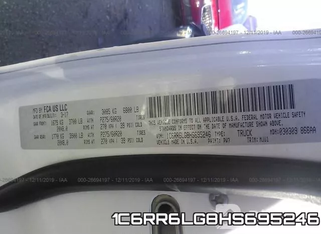 1C6RR6LG8HS695246 фото 9