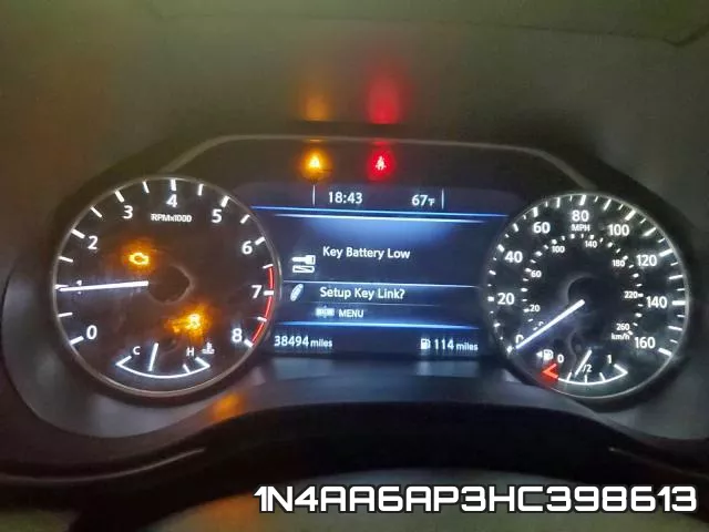 1N4AA6AP3HC398613 фото 9