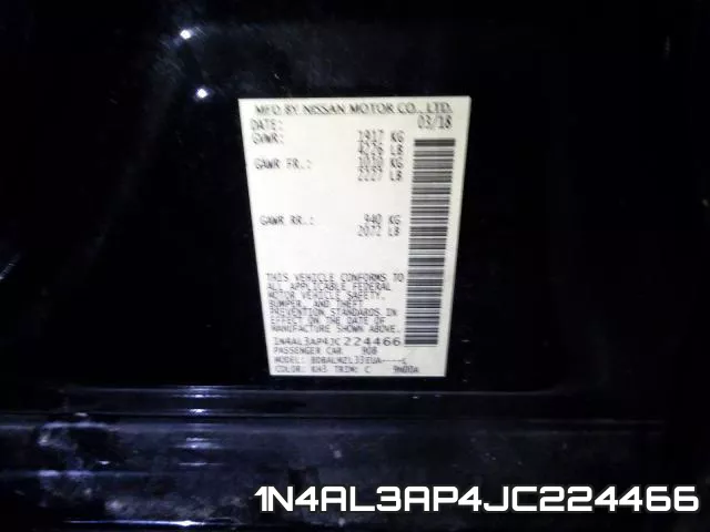 1N4AL3AP4JC224466 фото 2