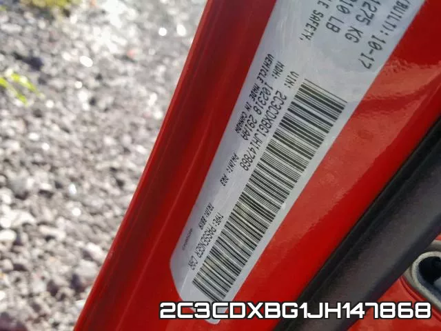 2C3CDXBG1JH147868 фото 2