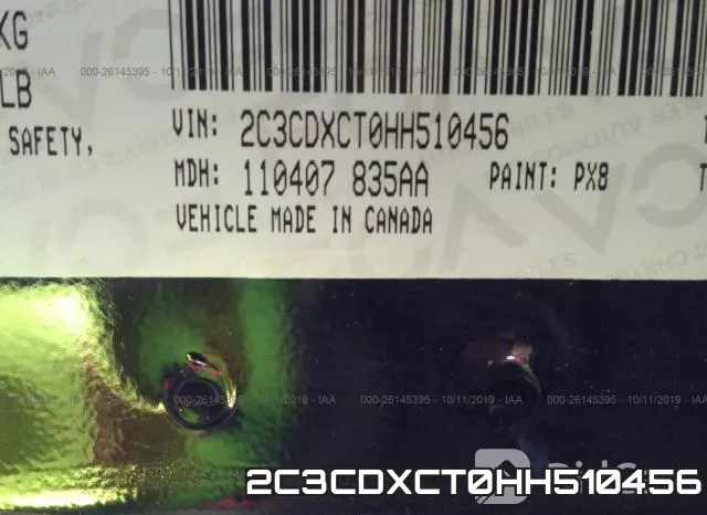 2C3CDXCT0HH510456 фото 8