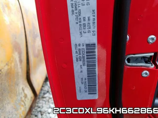 2C3CDXL96KH662866 фото 2