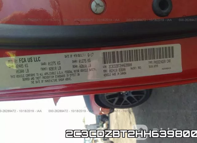2C3CDZBT2HH639800 фото 10