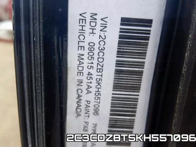 2C3CDZBT5KH557096 фото 2