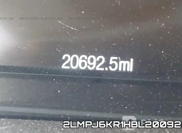 2LMPJ6KR1HBL20092 фото 8