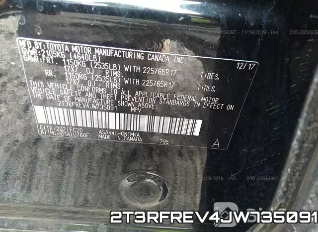 2T3RFREV4JW735091 фото 9