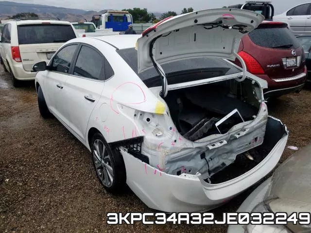 3KPC34A32JE032249 фото 2