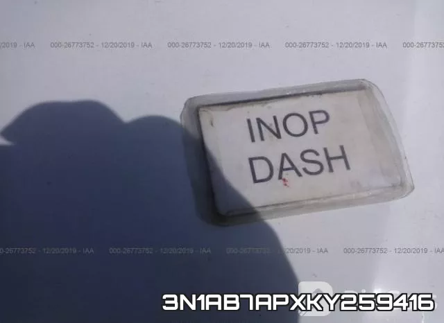 3N1AB7APXKY259416 фото 2