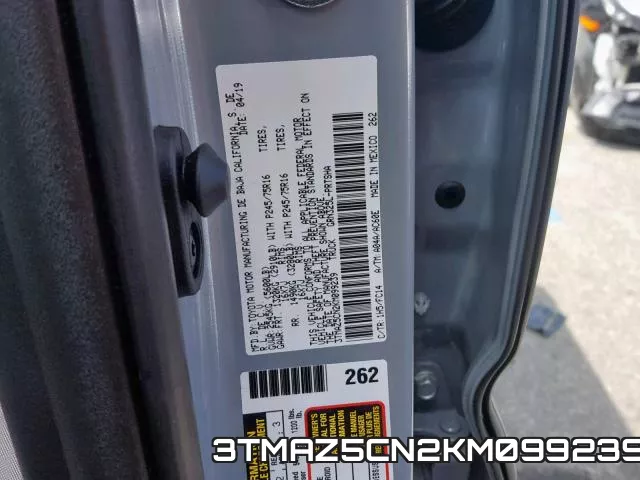 3TMAZ5CN2KM099239 фото 2
