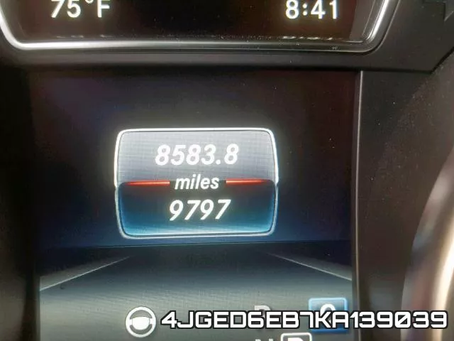 4JGED6EB7KA139039 фото 9