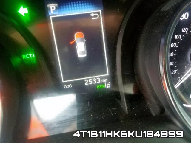 4T1B11HK6KU184899 фото 8