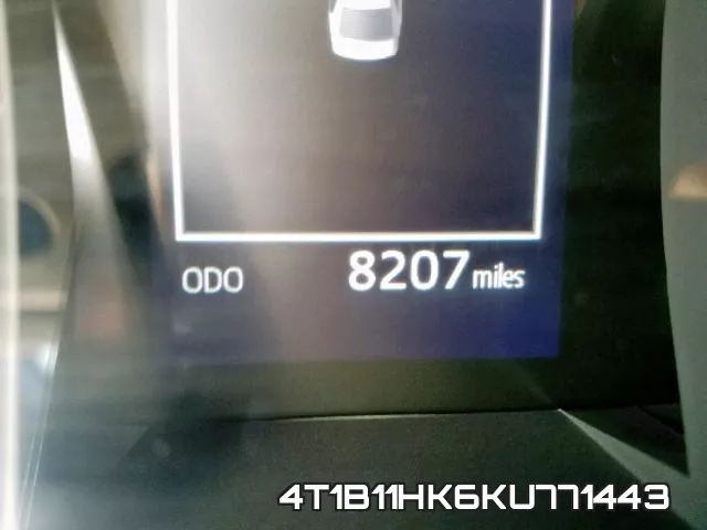 4T1B11HK6KU771443 фото 8
