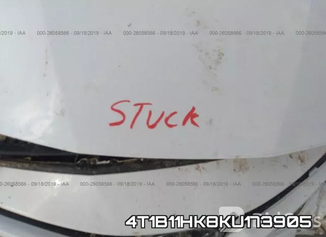 4T1B11HK8KU173905 фото 2