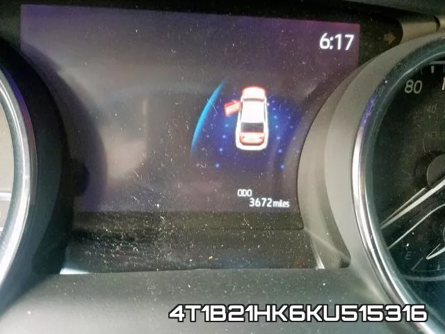 4T1B21HK6KU515316 фото 9